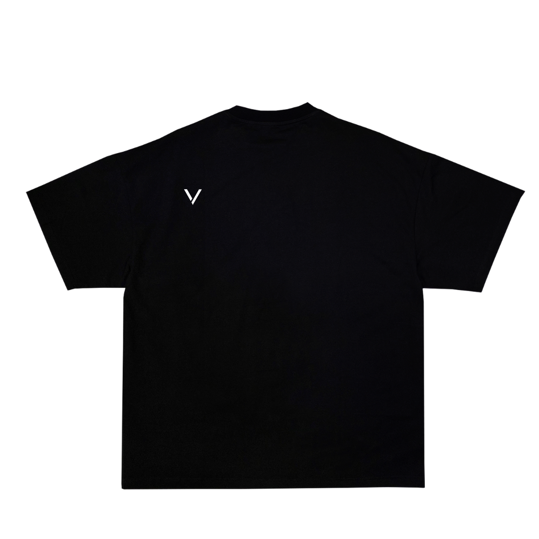 VYNARE CLASSIC BLACK T-SHIRT