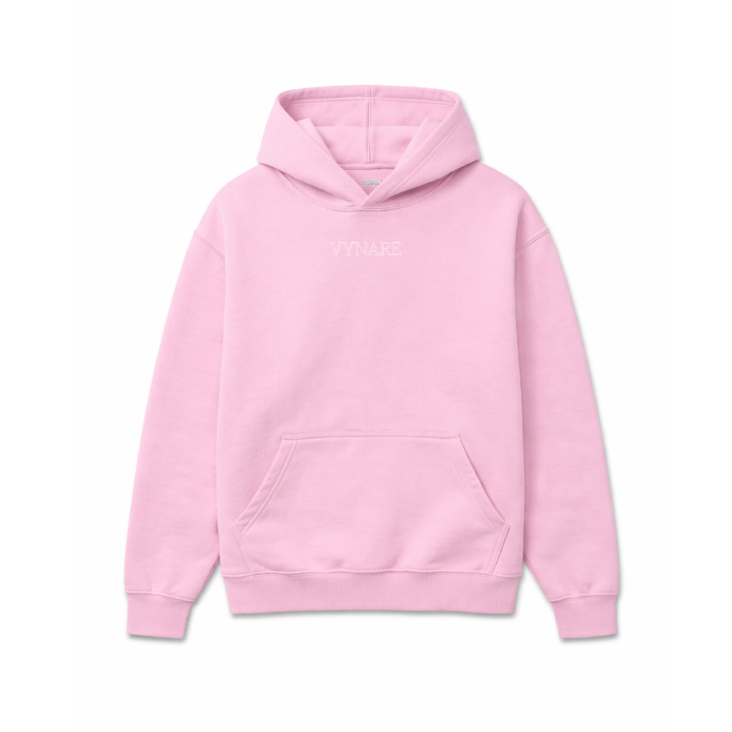 VYNARE CLASSIC PINK HOODIE